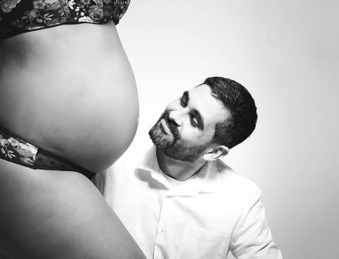 Tami Rodriguez - Ensaio Gestante Estúdio - Bruna Borges - Niterói-RJ.'