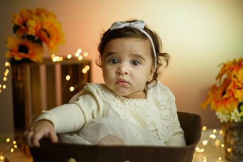 Tami Rodriguez - Ensaio Infantil Tema  Girassol - Acompanhamento Infantil -Helena- Girassol'