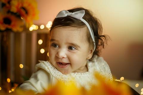 Tami Rodriguez - Ensaio Infantil Tema  Girassol - Acompanhamento Infantil -Helena- Girassol'