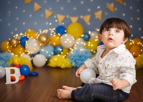 Ensaio de Acompanhamento - Bernardo - 1 Ano'