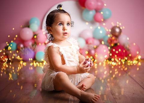 Smash The Cake - Marina - Tema Flores e Borboletas - Tami Rodriguez Fotografias '