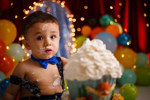 Smash The Cake - Gabriel - Tema Mundo Bita - Tami Rodriguez Fotografia - Niterói'