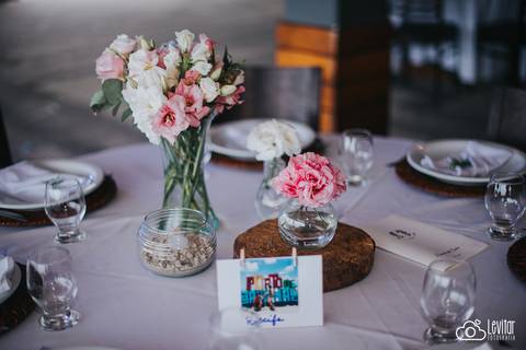 decoração casamento na praia de Ubatuba'