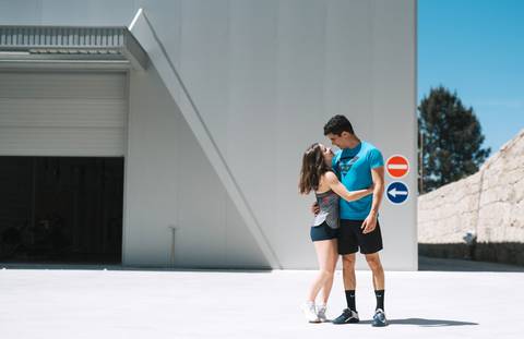 sessão casal box crossfit paredes'