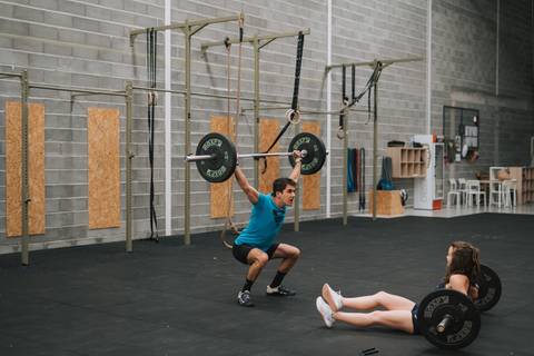 sessão casal box crossfit'