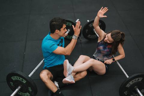 sessão casal box crossfit'