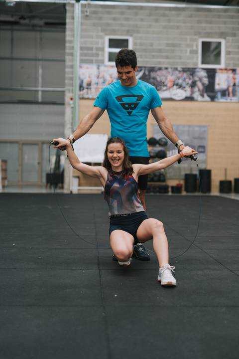 sessão casal box crossfit'