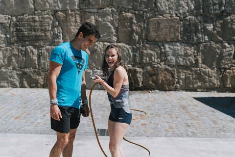 sessão casal molhados'