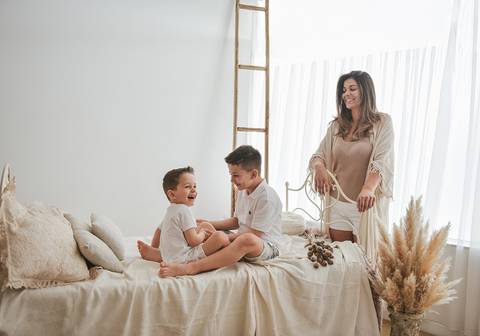 a mãe e eu descontraida'