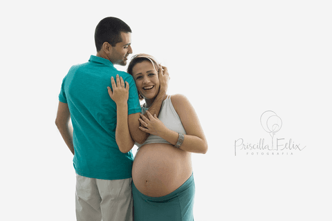 Ensaio fotográfico de gestante'