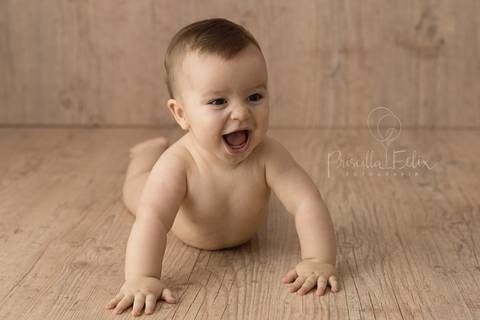 Ensaio de Acompanhamento do Bebê,  Heitor - 8 meses!'