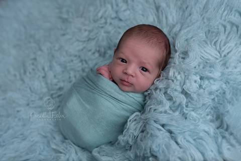 e se o bebê não dorme? fotografamos também!'