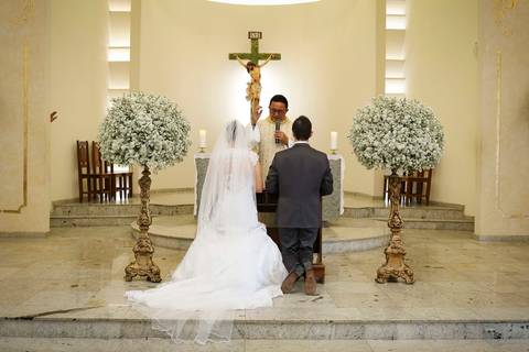 Cobertura Fotográfica De casamento na Igreja Em Olinda - Foto Rebecca Torquato'