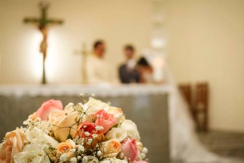 Cobertura Fotográfica De casamento na Igreja Em Olinda - Foto Rebecca Torquato'