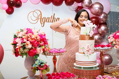 Cobertura Fotográfica de aniversário 15 anos de Agatha - Foto Rebecca Torquato'