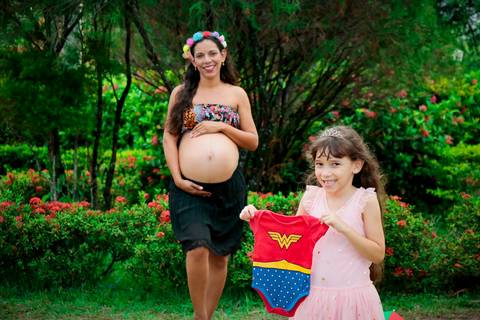 Ensaio Gestante no Parque da Jaqueira - Foto Rebecca Torquato'