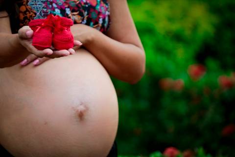 Ensaio Gestante no Parque da Jaqueira - Foto Rebecca Torquato'