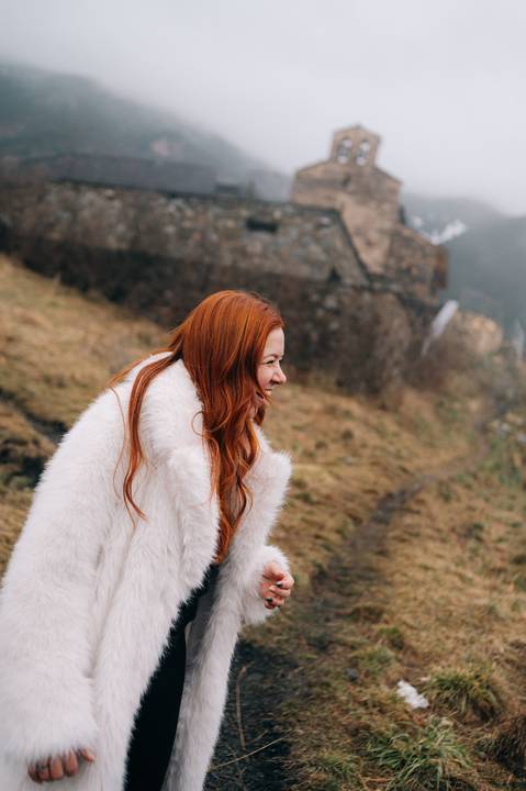 Andorra snowy Wedding photography '