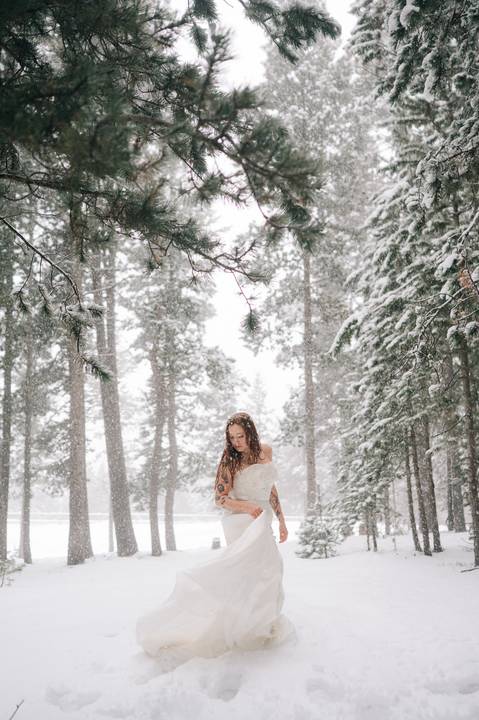 Andorra snowy Wedding photography '