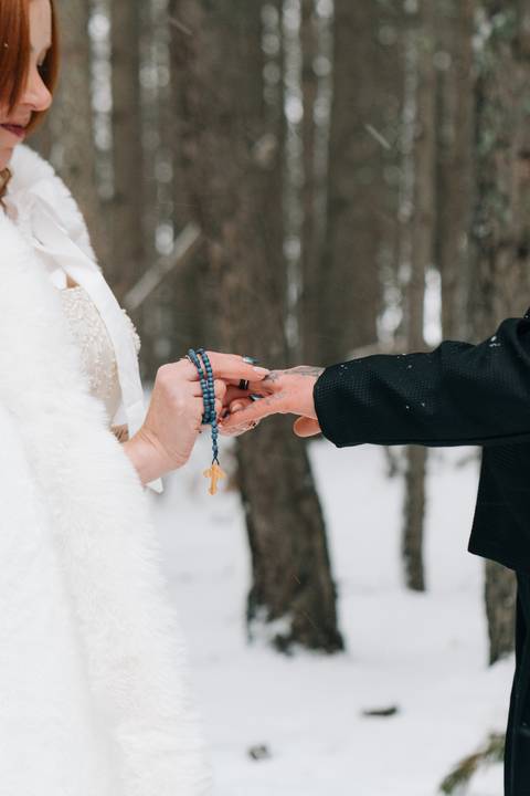 Andorra snowy Wedding photography '