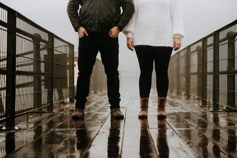 Ensaio de Casal na ponte em paranapiacaba são paulo'