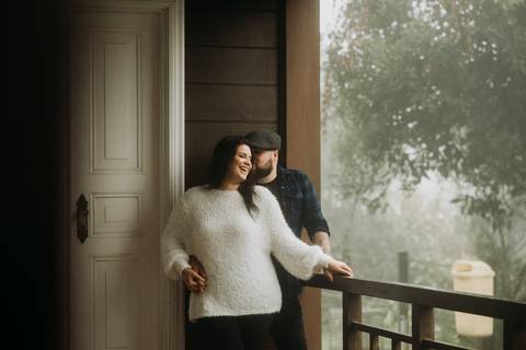 Ensaio de Casal se beio na bochecha em paranapiacaba são paulo'