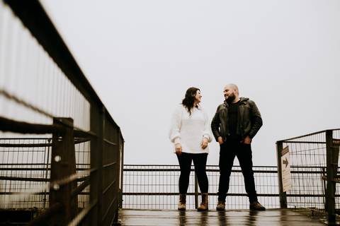 Ensaio de Casal na ponte em paranapiacaba são paulo'