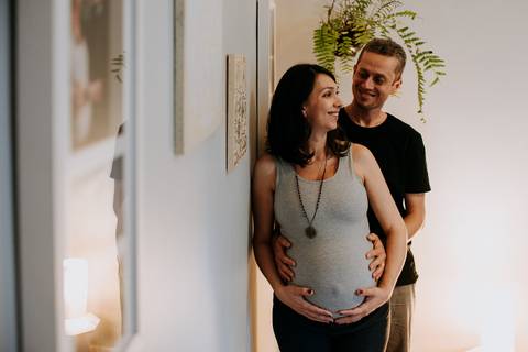 Fotografia de Família e gestante'