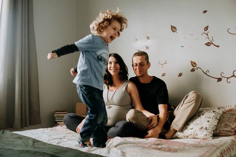 Fotografia de Família e gestante'