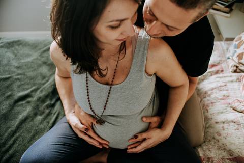 Fotografia de Família e gestante'