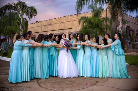 Fotos com as madrinhas - ideias de fotos com as madrinhas - fotos divertidas com madrinhas'