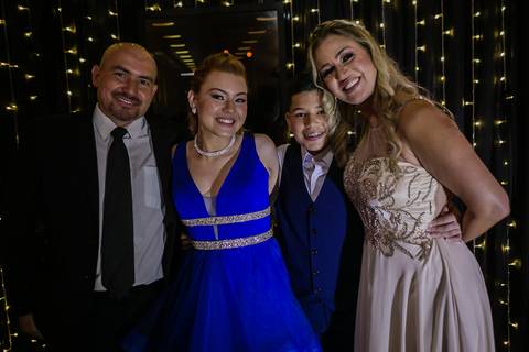 familia debutante festa de 15 anos '