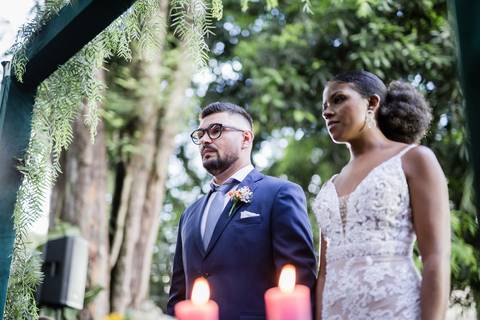 casal noivos altar chacara vilha velha casamento campo itatiba sp casamento fotografo itatiba julio akio hida retratos foto e video '