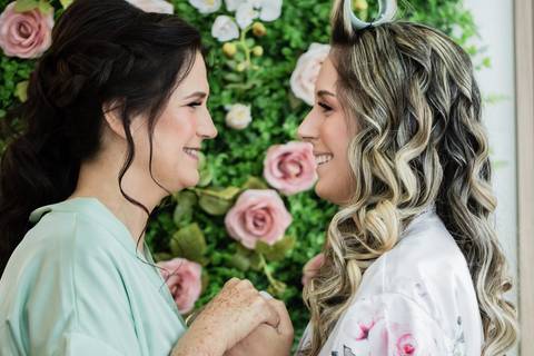 noiva e mão de mãos dadas casamento lindo em itatiba casando em itatiba casando morungaba'