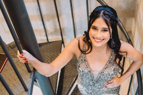 detalhe de making of debutante castelo dos vinhas '