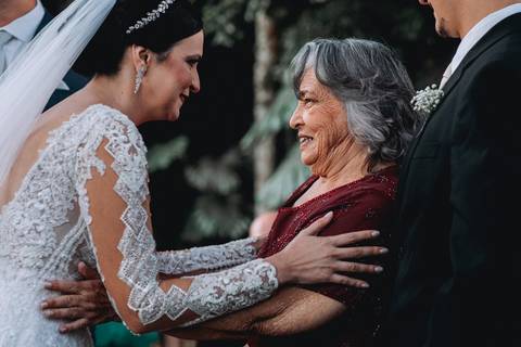 noiva e avó '