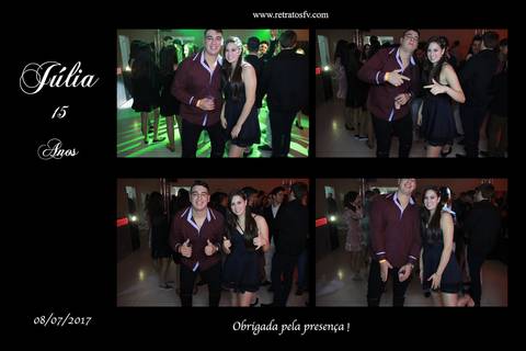 Fotos Totem 15 anos julia morungaba itatiba julia akio lembrança cabine Retratos foto video'