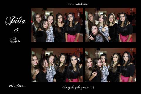 Fotos Totem 15 anos julia morungaba itatiba julia akio lembrança cabine Retratos foto video'