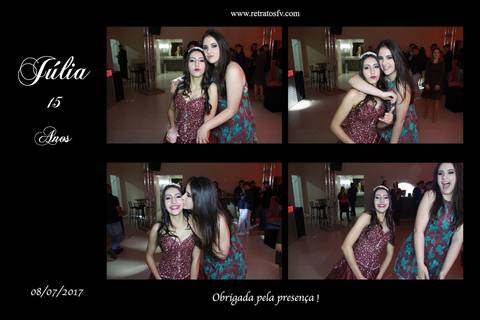 Fotos Totem 15 anos julia morungaba itatiba julia akio lembrança cabine Retratos foto video'