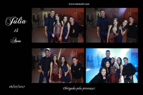 Fotos Totem 15 anos julia morungaba itatiba julia akio lembrança cabine Retratos foto video'