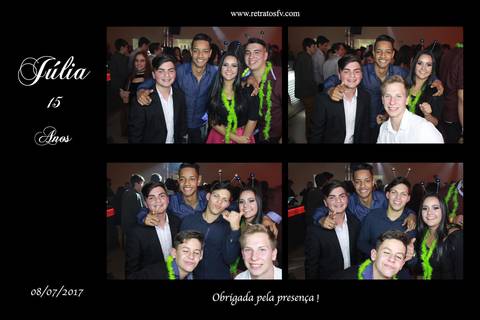 Fotos Totem 15 anos julia morungaba itatiba julia akio lembrança cabine Retratos foto video'