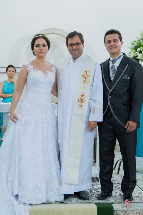 igreja sao judas tadeu morungaba vista interna padre e casal'