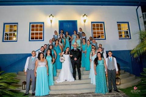 apos a cerimonia casamento no campo noivo chapeu'