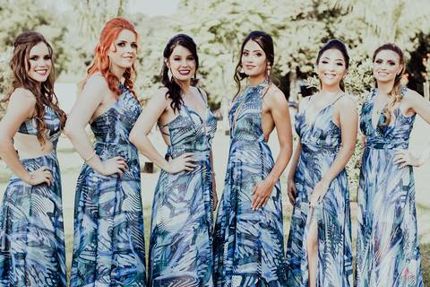 madrinhas de azuldetalhes de acessorios noiva lindo casamento interior sp itatiba interior fotografo de casamento'