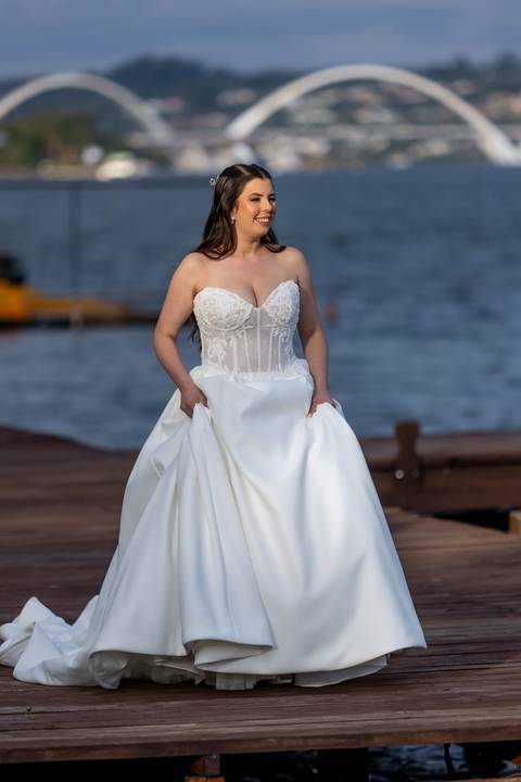 Ensaio da noiva Clarice'