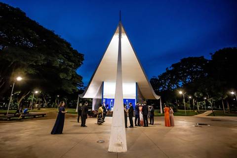 Casamento na Igrejinha Nossa Senhora de Fátima'