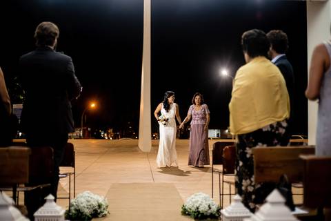 Casamento na Igrejinha Nossa Senhora de Fátima'