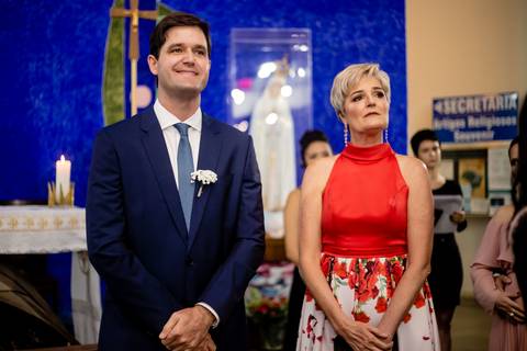 Casamento na Igrejinha Nossa Senhora de Fátima'
