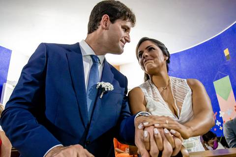 Casamento na Igrejinha Nossa Senhora de Fátima'