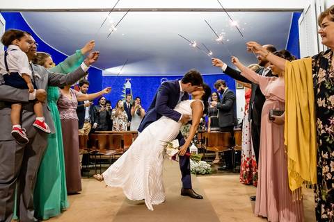Casamento na Igrejinha Nossa Senhora de Fátima'